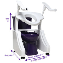 Load image into Gallery viewer, Dignity Lifts DL1 Deluxe Toilet Lift