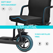 Load image into Gallery viewer, MotoTec Folding Mobility Electric Trike 48v 700w Dual Motor Lithium Black