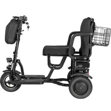 Load image into Gallery viewer, MotoTec Folding Mobility Electric Trike 48v 700w Dual Motor Lithium Black