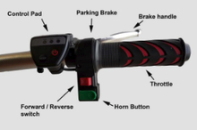 Load image into Gallery viewer, HandyScoot Lightweight Travel Mobility Scooter