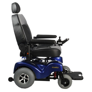 Merits USA Atlantis P710 Power Wheelchairs Blue Right Side