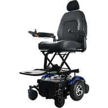 Load image into Gallery viewer, Merits USA VISION SUPER P327 Power Wheelchairs Blue Chair Lifted