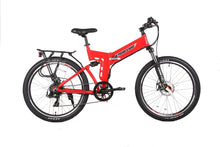 Load image into Gallery viewer, Electric Bikes - X-Treme X-Cursion Elite 24 Volt Electric Folding Mountain Bicycle