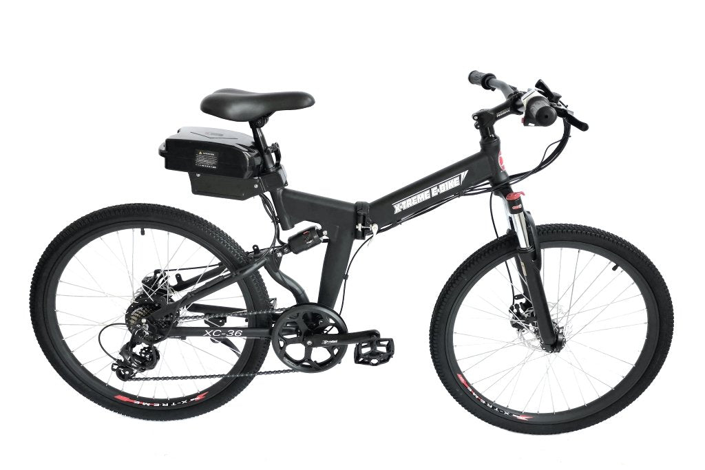x treme electric bicycle review X-Treme XC-36 Electric 36 Volt Folding Mountain Bike – WheelyWheels