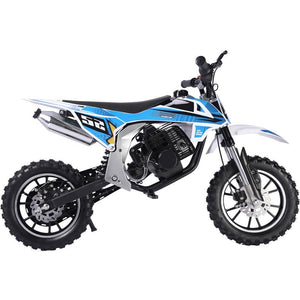 Gas Dirt Bike - MotoTec Warrior 52cc 2-Stroke Kids Gas Dirt Bike
