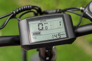 Snapcycle S1 Electric Folding Fat Tire Bike Backlit LCD Display