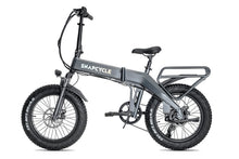 Load image into Gallery viewer, Snapcycle S1 Electric Folding Fat Tire Bike Left Side