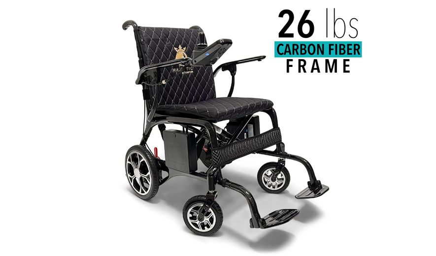 ComfyGO Phoenix Carbon Fiber Electric Wheelchair – WheelyWheels