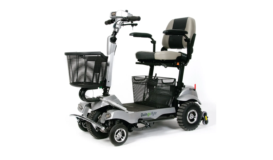 ComfyGO Quingo Flyte Mobility Scooter With MK2 Self Loading Ramp ...