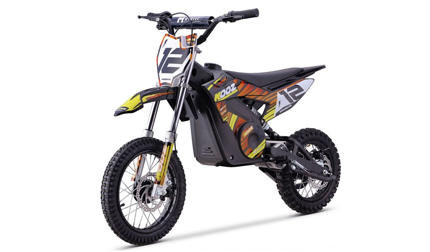 MotoTec 36v 1200w (HP112E) Electric Dirt Bike_Orange
