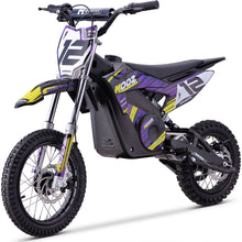 Load image into Gallery viewer, MotoTec 36v 1200w (HP112E) Electric Dirt Bike_Purple