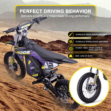 Load image into Gallery viewer, MotoTec 36v 1200w (HP112E) Electric Dirt Bike_Purple