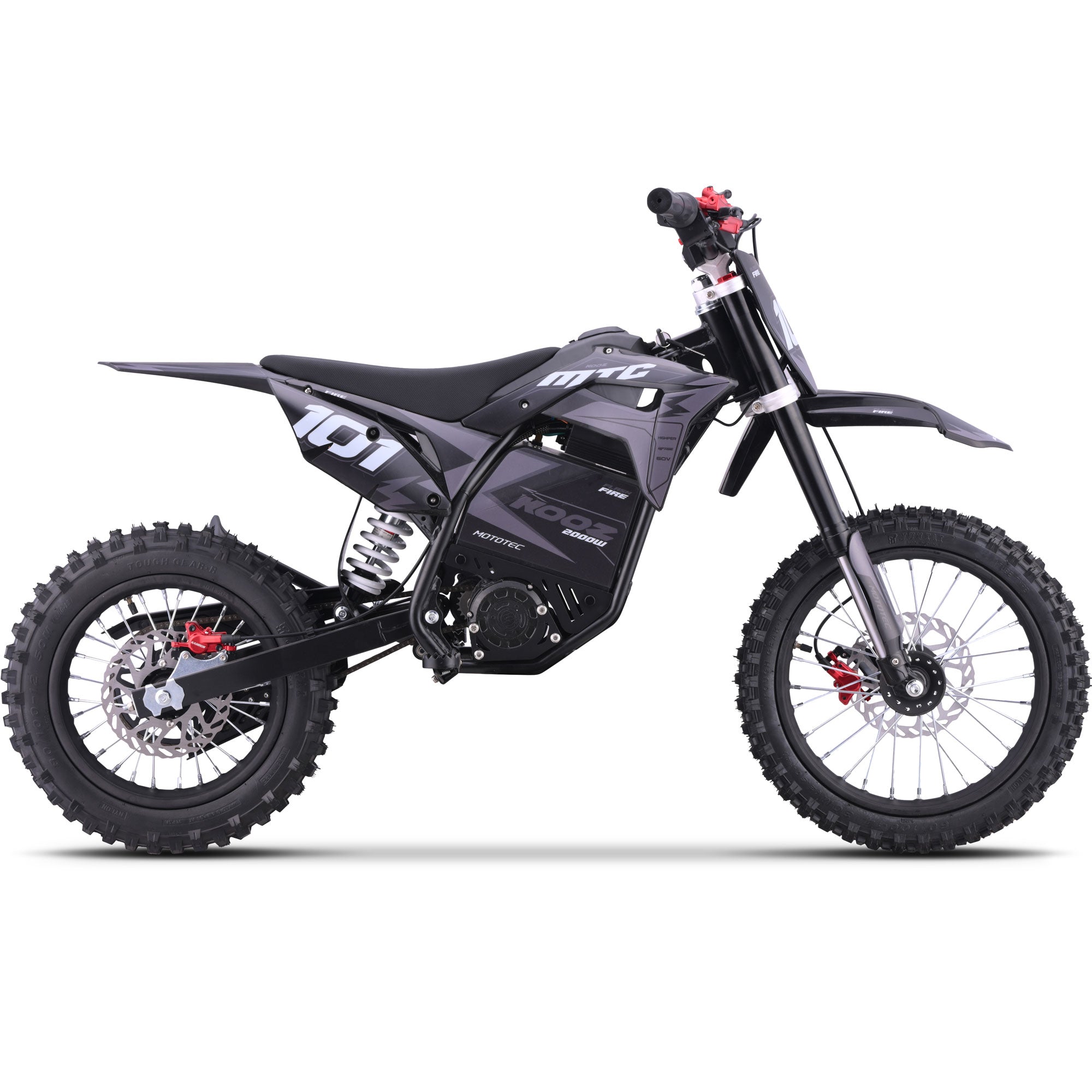 MotoTec 60v Pro Electric Dirt Bike 2000w Lithium (HP115E) – WheelyWheels