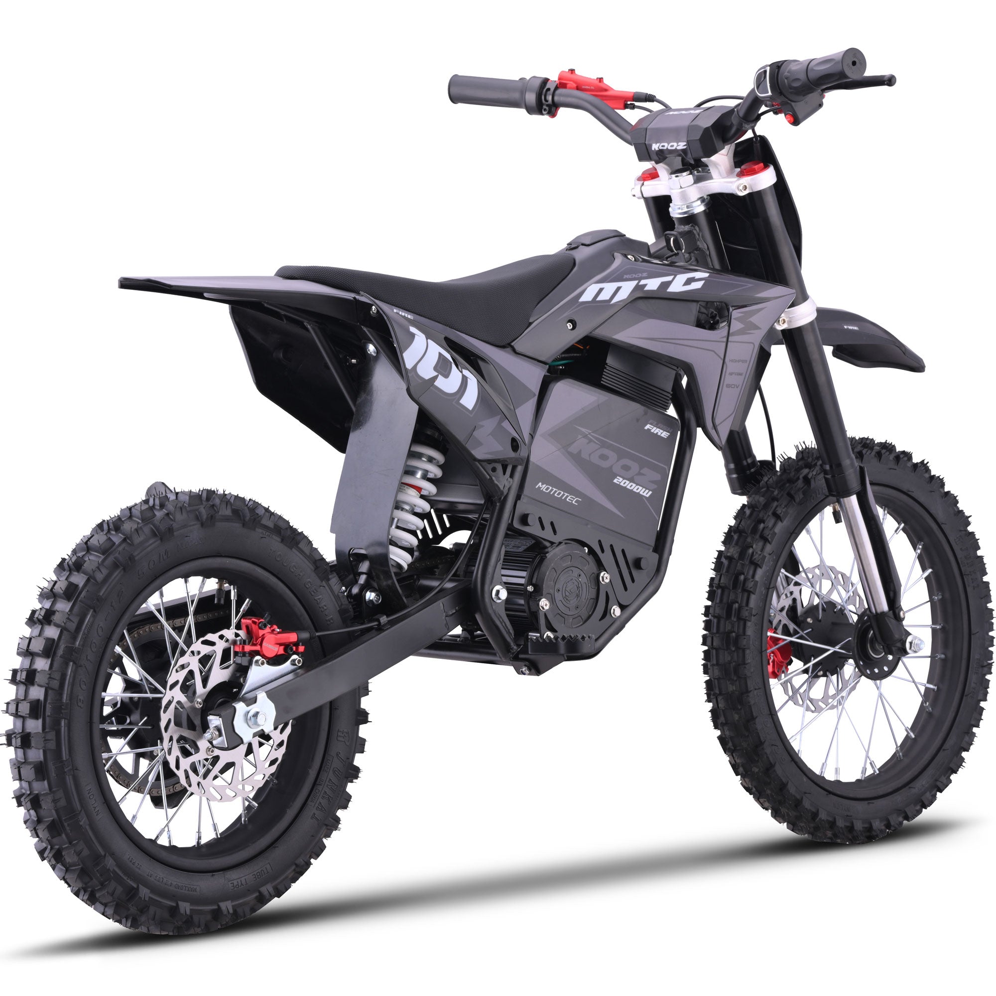 MotoTec 60v Pro Electric Dirt Bike 2000w Lithium (HP115E) – WheelyWheels