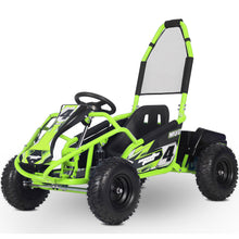 Load image into Gallery viewer, MotoTec Mud Kids 48v 1000w Electric Go Kart Full Suspension_Green