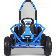 Load image into Gallery viewer, MotoTec Mud Kids 48v 1000w Electric Go Kart Full Suspension_Blue