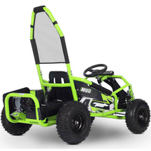 Load image into Gallery viewer, MotoTec Mud Kids 48v 1000w Electric Go Kart Full Suspension_Green