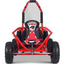 Load image into Gallery viewer, MotoTec Mud Kids 48v 1000w Electric Go Kart Full Suspension_Red