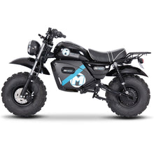 Load image into Gallery viewer, MotoTec 60v 1500w Electric Powered Mini Bike Lithium Black