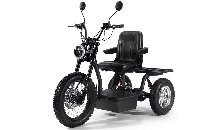MotoTec Electric Trike 60v 1800w Black – WheelyWheels