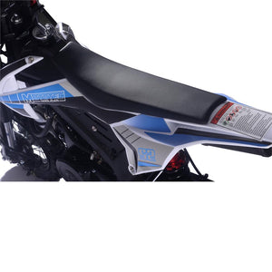 MotoTec Hooligan 72cc 4-Stroke Gas Dirt Bike Blue