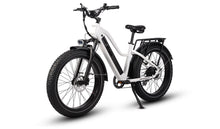 Load image into Gallery viewer, Dirwin Pioneer Step-thru Fat Tire Electric Bike White Left Angle