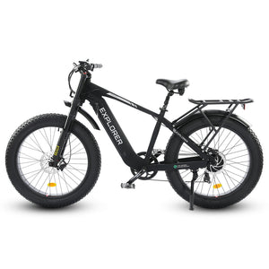 ECOTRIC Explorer 26 inches 48V Fat Tire Electric Bike with Rear Rack