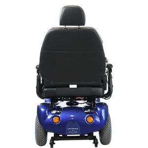 Merits USA Atlantis P710 Power Wheelchairs Blue Back
