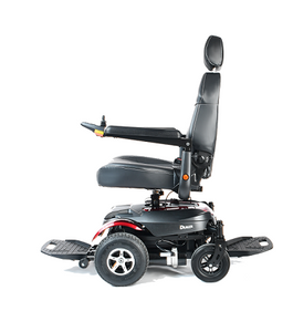 Merits USA Compact Dualer P312 Power Wheelchair Left Side