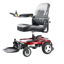 Load image into Gallery viewer, Merits USA EZ GO P321 Power Wheelchairs Red left side