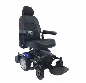 Merits USA Vision Sport P326A Power Wheelchairs Blue