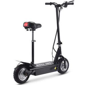 MotoTec Say Yeah 500w 36v Electric Scooter Black Back Right