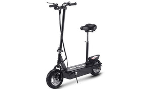 MotoTec Say Yeah 500w 36v Electric Scooter Black Left Angel