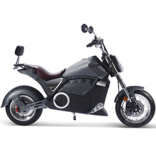 Load image into Gallery viewer, MotoTec Typhoon 72v 30ah 3000w Lithium Electric Scooter Gray Right Side