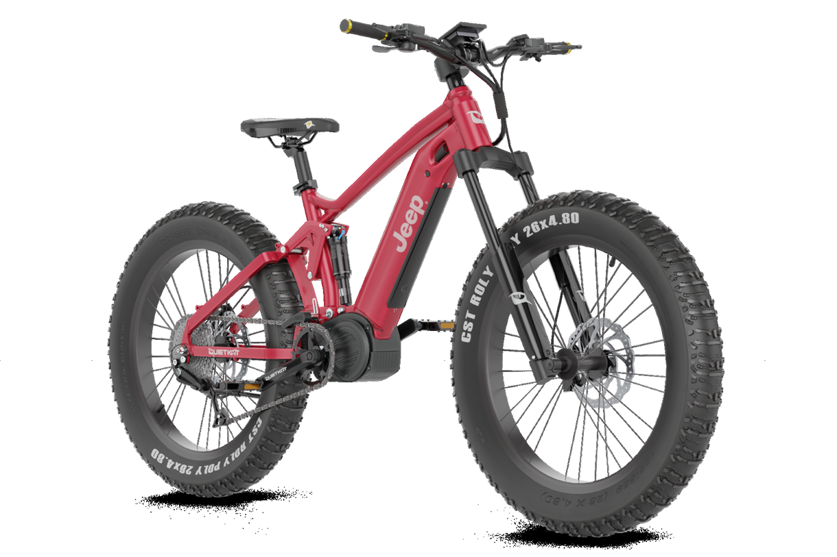 QuietKat The All New Jeep Electric Mountain Bike WheelyWheels