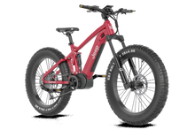 Load image into Gallery viewer, QuietKat Jeep Electric Bike Red Front Right