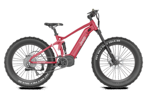 QuietKat Jeep Electric Bike Red Right side