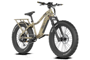 QuietKat Ranger Veil Poseidon Dry Camo Fat Tire Electric Mountain Bike front right