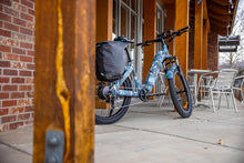 Load image into Gallery viewer, QuietKat Villager Urban Electric Bike Blue Camo With Bag