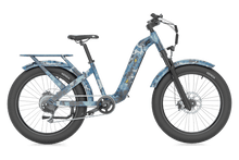 Load image into Gallery viewer, QuietKat Villager Urban Electric Bike Blue Camo left side