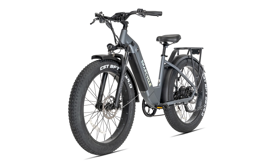 Snapcycle R1 Step Thru Fat Tire Electric Bike WheelyWheels