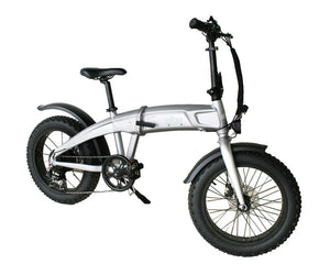 Electric Bikes - Glion B1 Fat Tire Folding Electric Bike
