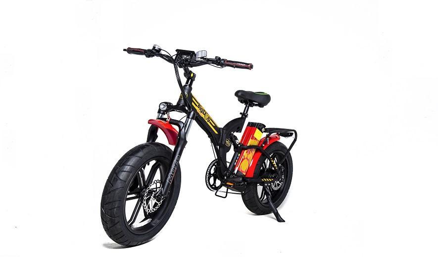 GreenBike Electric Motion Big Dog Off-Road Fat Tire Electric Bike Black/Red (Gold Logo) GreenBike Electric Motion Big Dog Off-Road Fat Tire Electric Bike Black/Red (Gold Logo)