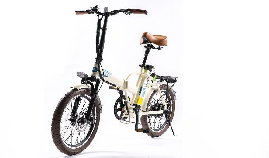 GreenBike Classic HS Electric Bike, Vanilla