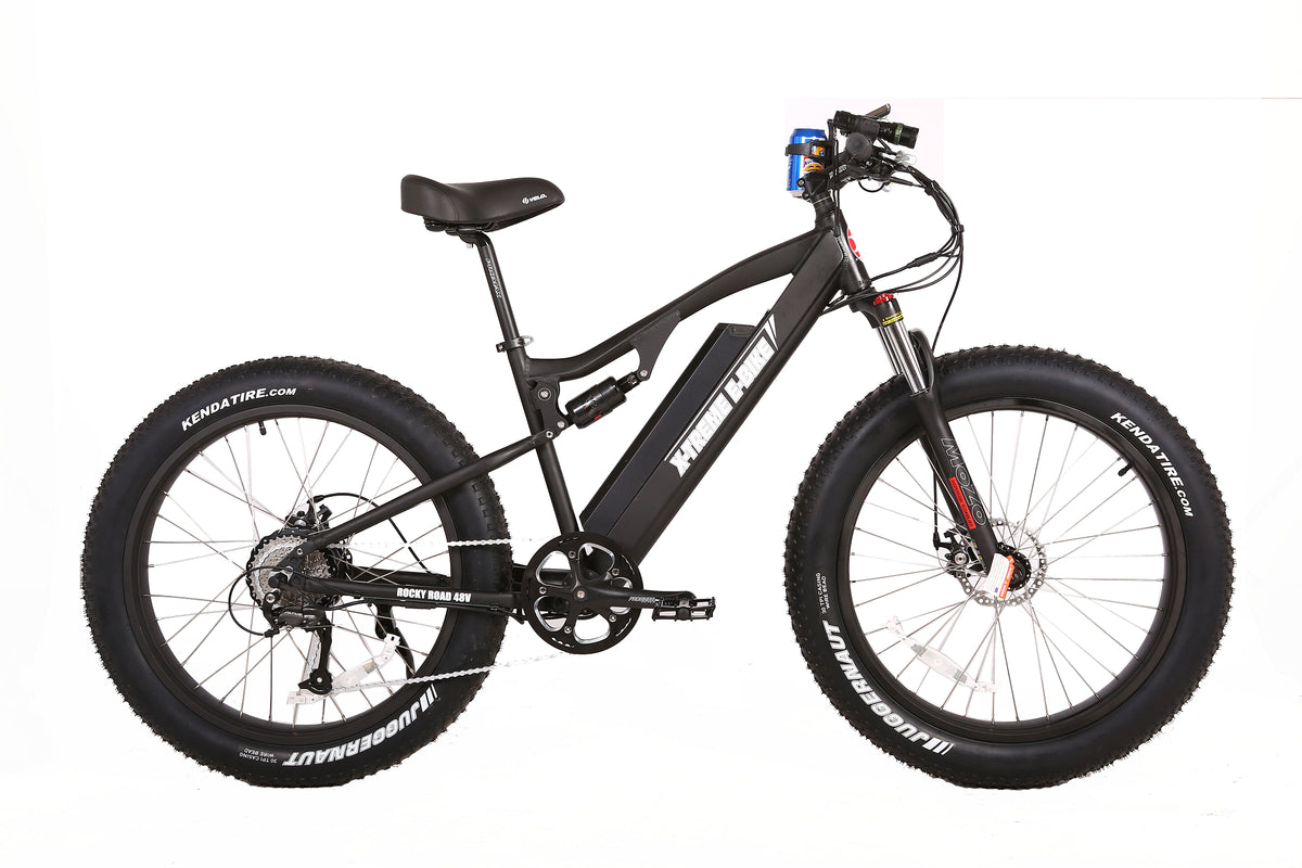 X-Treme Rocky Road 48 Volt Fat Tire Electric Mountain Bicycle ...