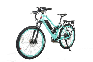 Electric Bikes - X-Treme Sedona 48 Volt Electric Step-Through Mountain Bicycle