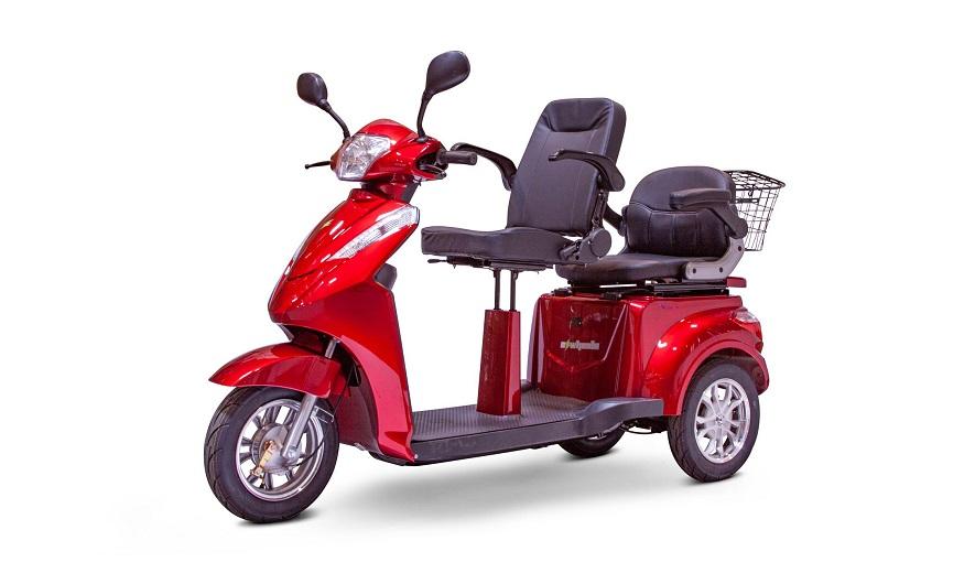 Electric Scooters - Ewheels EW-66 Two Passenger Mobility Scooter