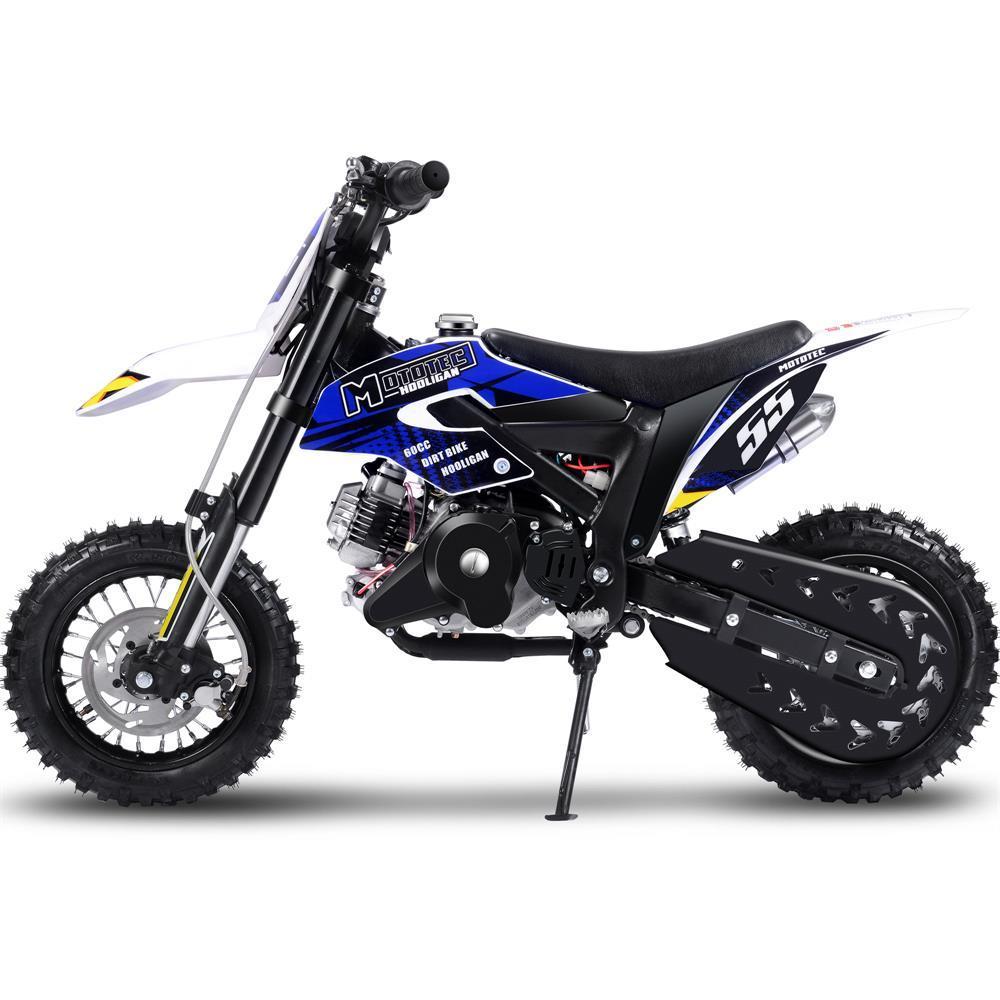 MotoTec Hooligan 60cc 4-Stroke Gas Dirt Bike – WheelyWheels