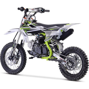 Gas Dirt Bike - MotoTec X2 110cc 4-Stroke Gas Dirt Bike Green