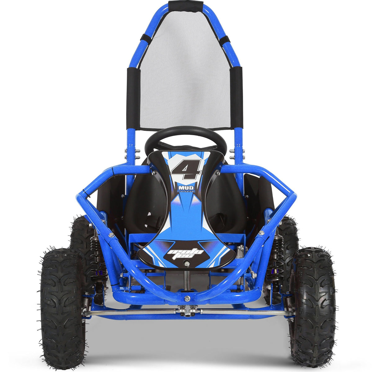 MotoTec Mud Monster Kids Gas Powered 98cc Go Kart – WheelyWheels